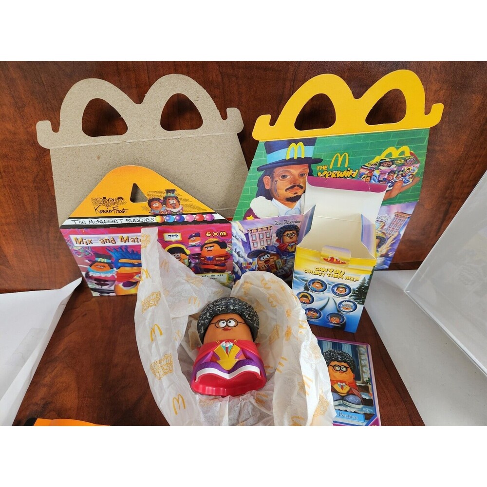 McDonalds Kerwin Frost Toy Don Bernice Happy Meal Mcnugget Buddies New Open Box